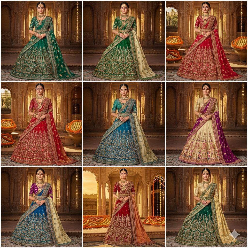 Wedding and Festive Wear Photography: AI Solutions for Indian Ethnic Fashion